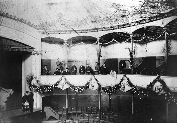 Antics palcos de La Massa Teatre